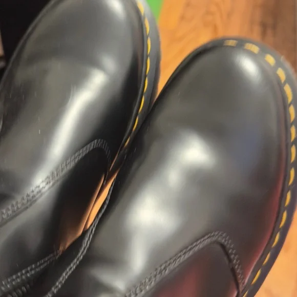 Doc Martens 2976 Smooth Leather Platform Chelsea Boots Size 9 Women Dr Vintage - Picture 6 of 14